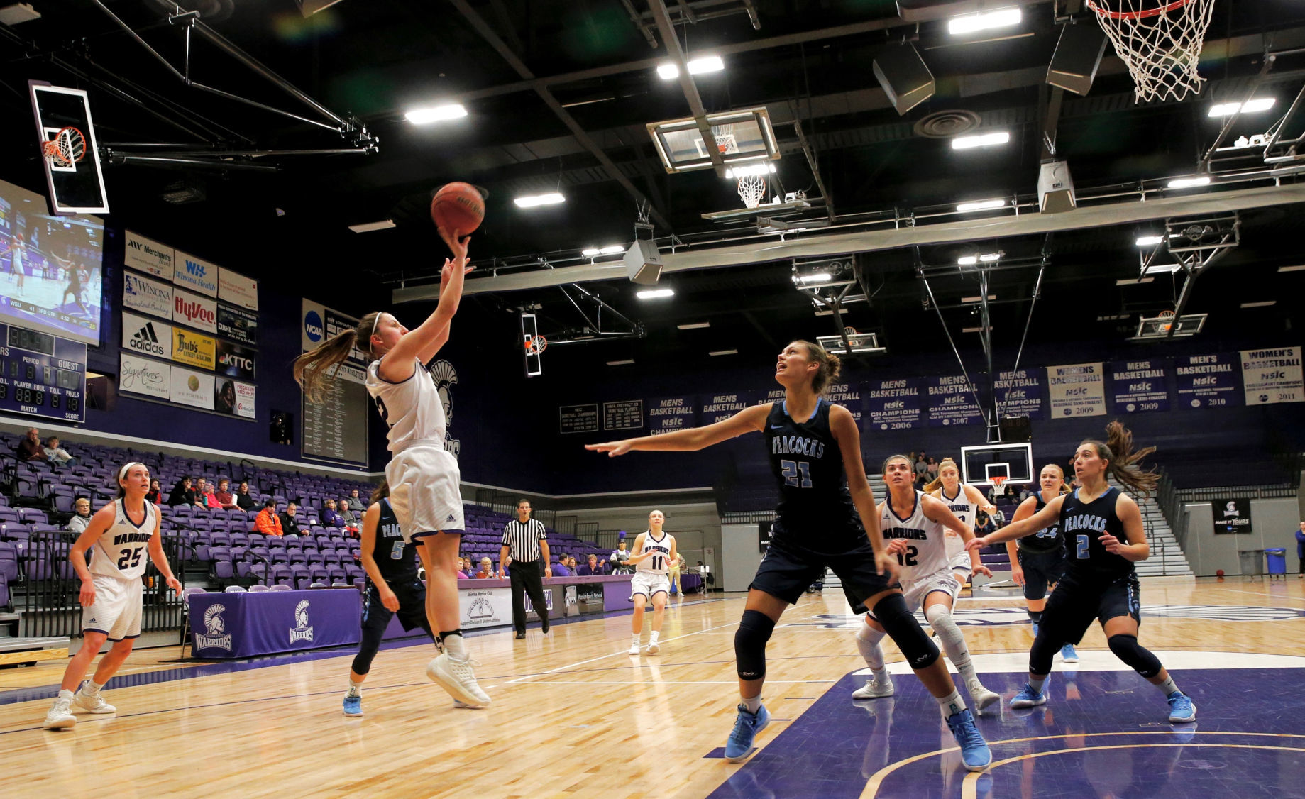 WSU WBB vs Upper Iowa 6
